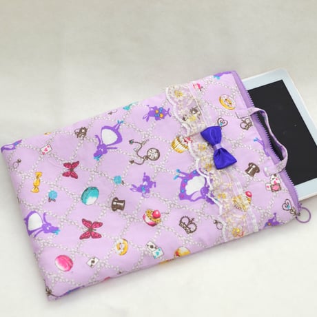 【販売商品】プリンセスかわいいタブレットケース 　ワンダーランド