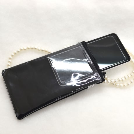 スマホケース　　　　フォーマル　　　　　ブラック