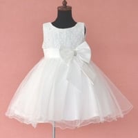 【レンタルドレス】　　　ホワイトラメチュール　　<ドレス丈 64cm>