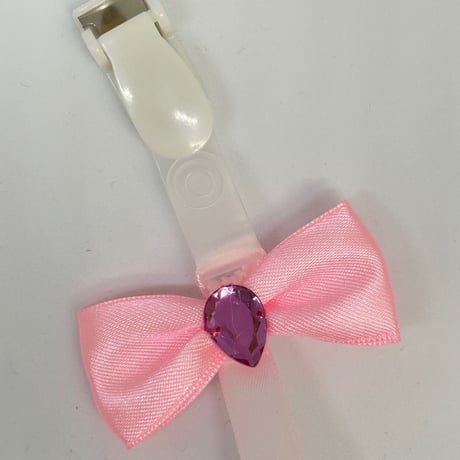 【販売商品】プリンセスストラップ　ピンクとレインボーのストラップ