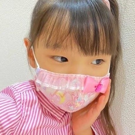 【販売商品】さらさらさわやかのプリンセスマスク　マジカルシリーズ　マジカルピンク　子供用Ｍサイズ
