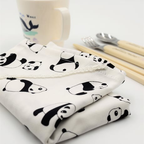 【販売商品】王子様ランチョンマット　パンダちゃん