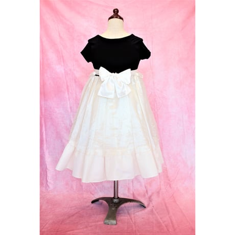 【レンタルドレス】　　　ローズモノトーン　　　　<ドレス丈 74cm>