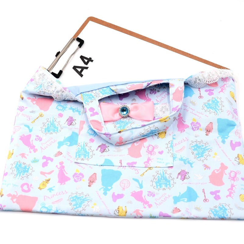 プリンセス ❤︎レッスンバッグ&巾着 セット！ レッスンバッグ 私は毎日プリンセス アクア | キッズドレス専門