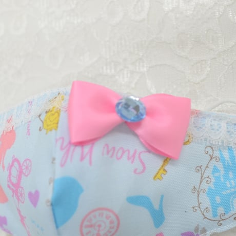 【販売商品】さらさらさわやかプリンセスマスク　私は毎日プリンセスアクア　子供用Mサイズ