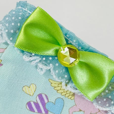 【人気があるので再販します！】さらさらさわやかプリンセスマスク　ミントペガサス　子供用Sサイズ