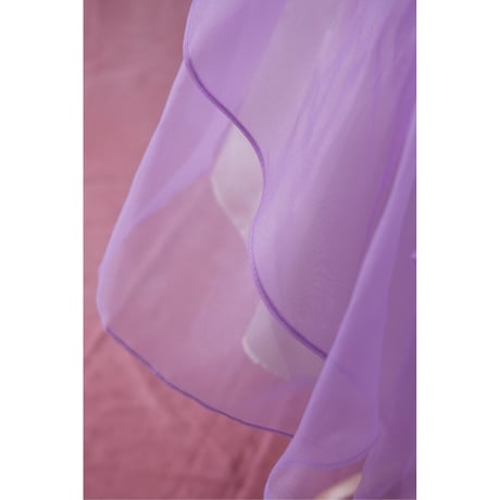 【レンタルドレス】　　　パープルロマンティック　<ドレス丈 88cm>
