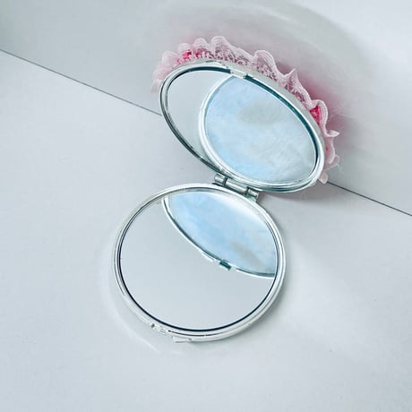 【販売商品】おひめさま変身セット　プリンセスコンパクトミラー　麗しの貴婦人クラシックピンク