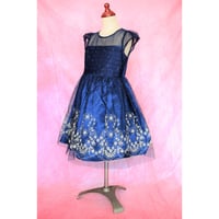 【レンタルドレス】　　　夜空のお花　　　　　　　<ドレス丈 74cm>