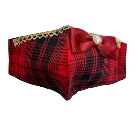 【好評につき再販】ふわふわパイルのプリンセスマスク　ノエル　子供用Ｍサイズ