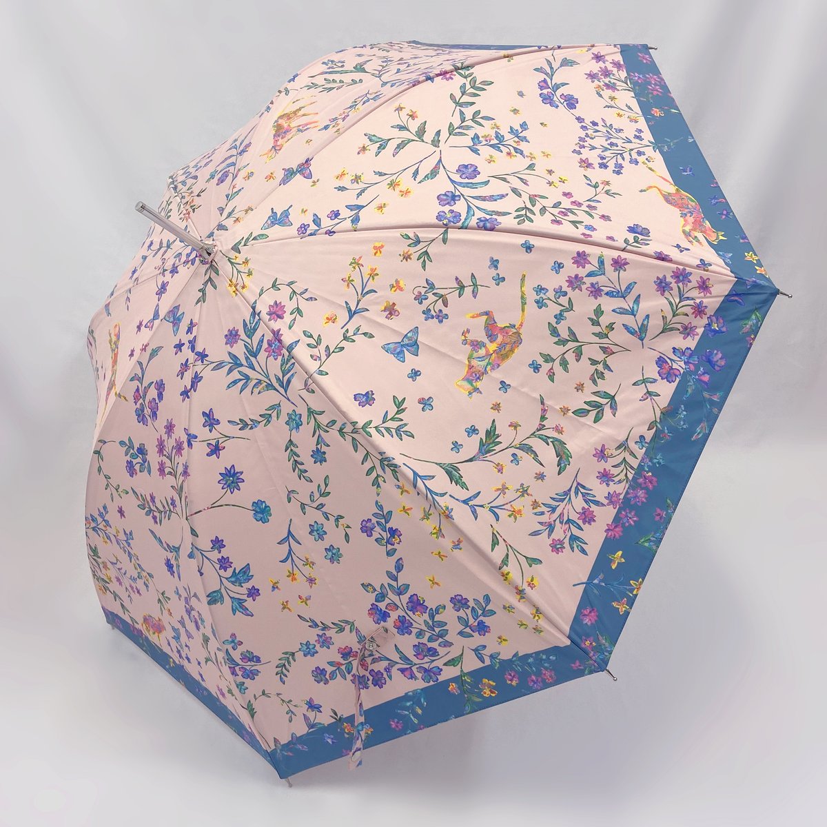 花柄 蝶デザイン 長傘　アッシュペーフランス 花柄 蝶デザイン 長傘 アッシュペーフランス - メルカリ