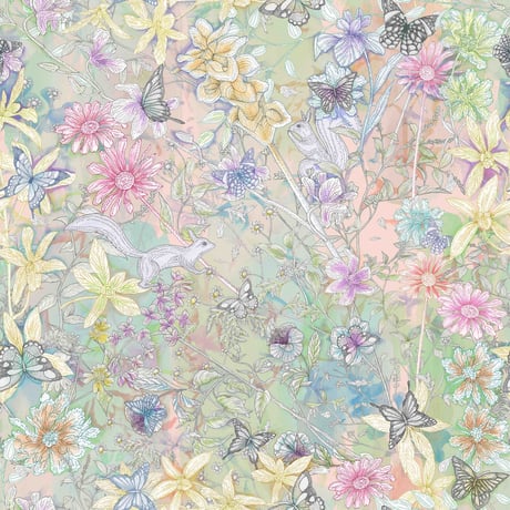 春光　(生地) 　生地幅110cm×1M〜