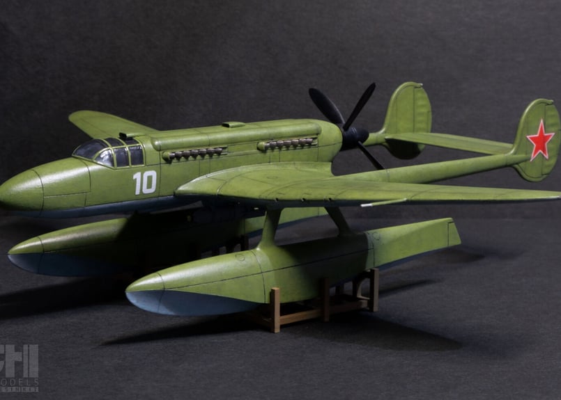 1/72 ソ連海軍 ベリエフ B-10M | ウシモデル | 試作航空機レジンキット