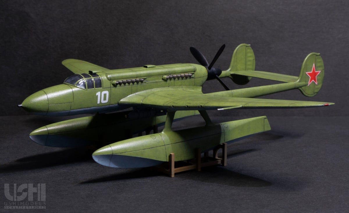 1/72 ソ連海軍 ベリエフ B-10M | ウシモデル | 試作航空機レジンキット
