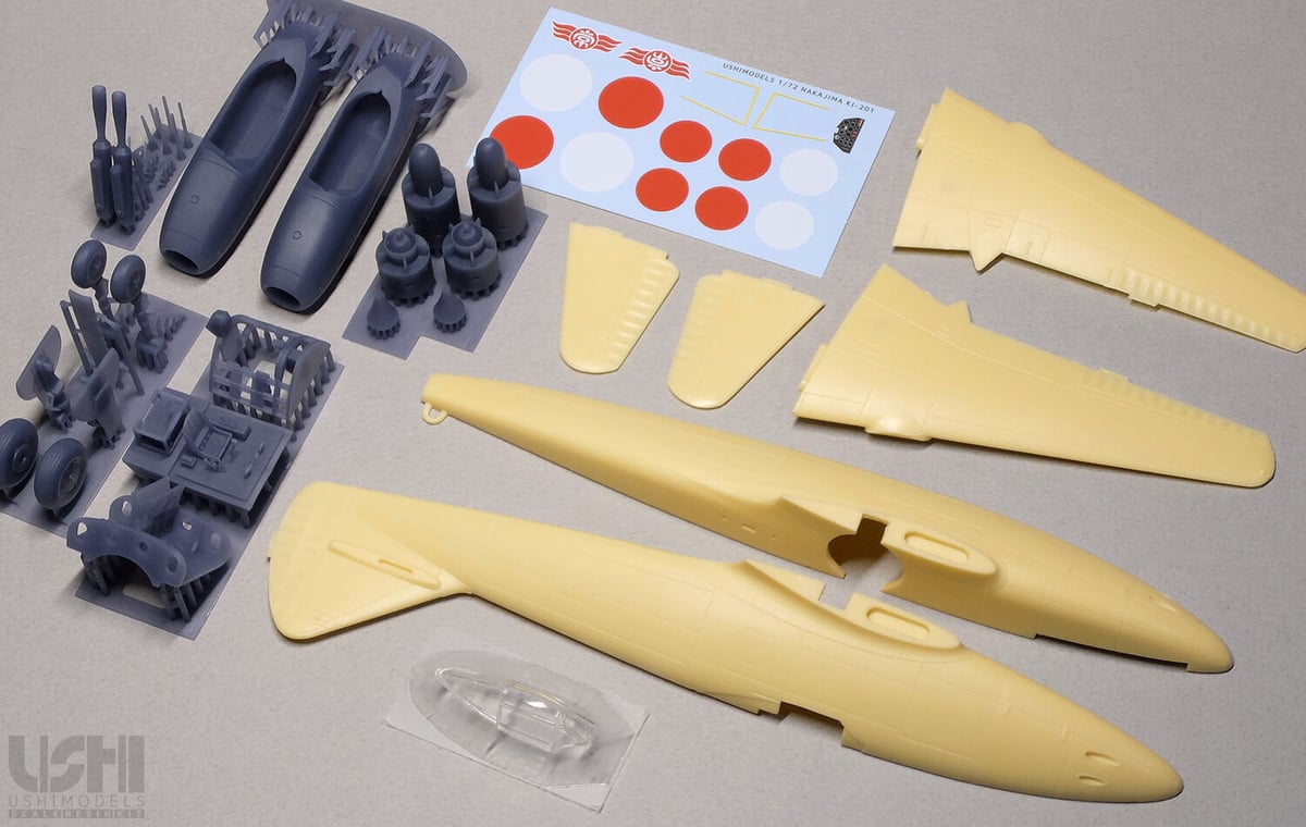 1/72 日本陸軍 中島キ201火龍 | ウシモデル | 試作航空機レジン 1/72 日本陸軍 中島キ201火龍 | ウシモデル | 試作航空機レジン