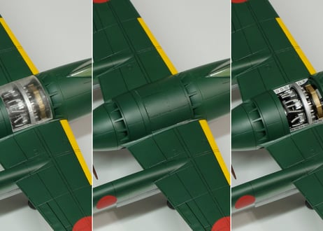 1/72 日本海軍 三菱 J4M 閃電 後期案