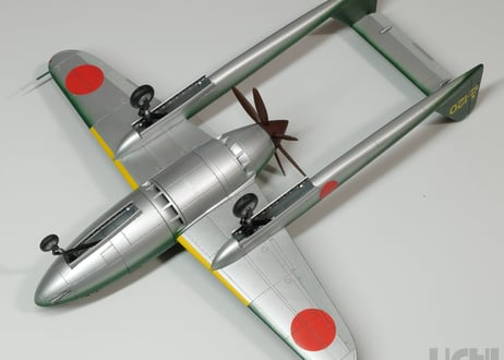1/72 日本海軍 三菱 J4M 閃電 後期案