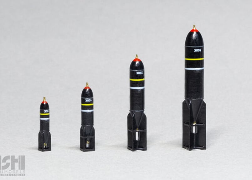 1/72 日本陸軍 航空爆弾セット | ウシモデル | 試作航空機レジンキット
