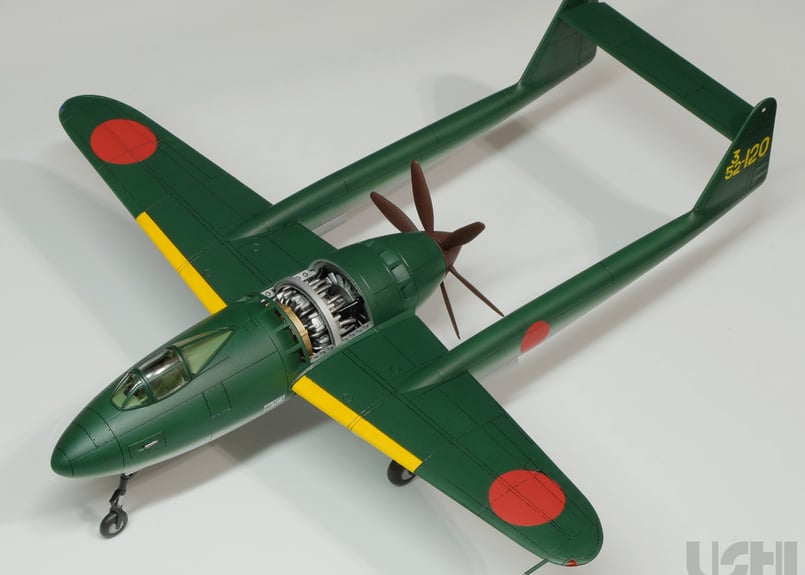1/72 日本海軍 三菱 J4M 閃電 後期案 | ウシモデル | 試作航空機レジン