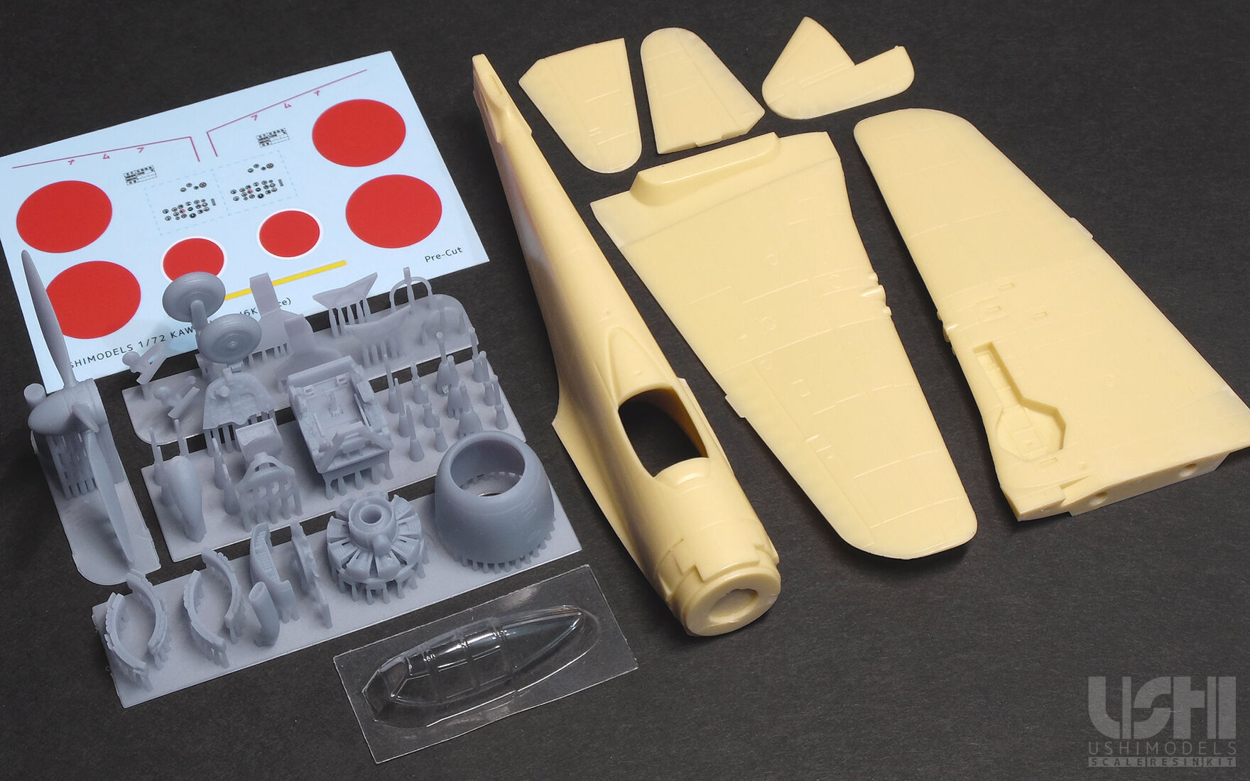 1/72 日本海軍 川西 J6K 陣風 後期型 | ウシモデル | 試作航空機レジン