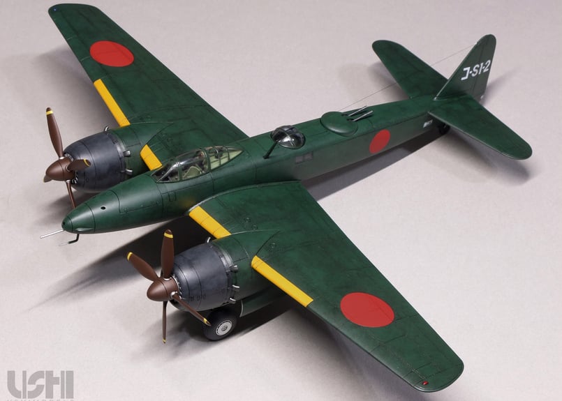 1/72 日本海軍 愛知 S1A 電光 | ウシモデル | 試作航空機レジンキット