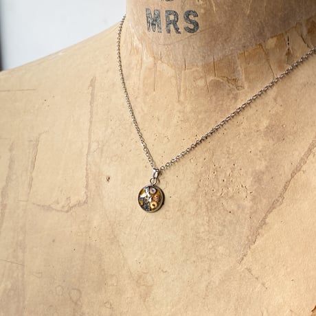 CLOPOA petit necklace yelllow【K0961】