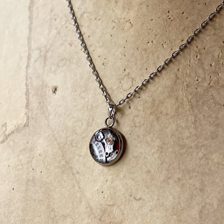 CLOPOA petit necklace red【K0875】