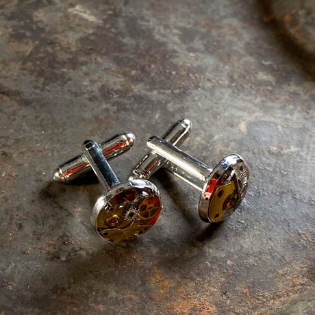 【K0660】CLOPOA standard cufflinks orange