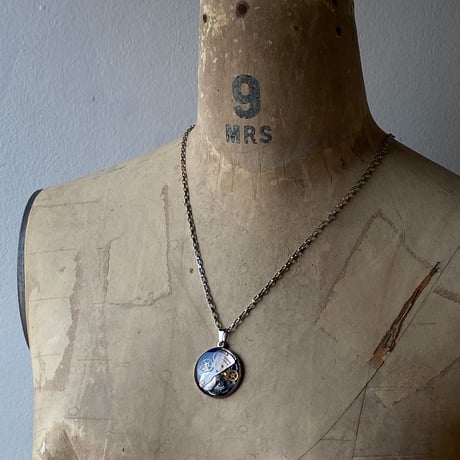 CLOPOA standard necklace blue【K0551】