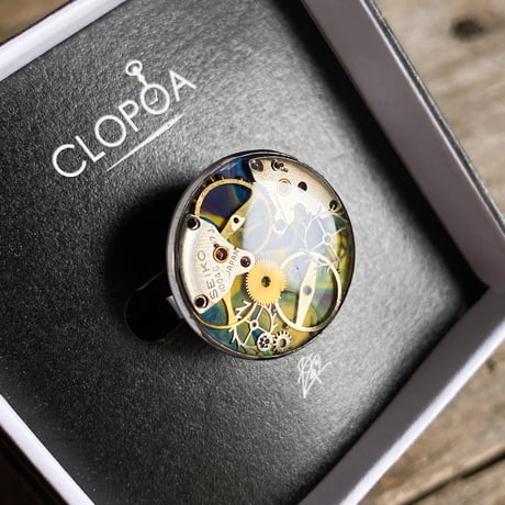 CLOPOA multicolored ring #13 /ボックス付【K0713】