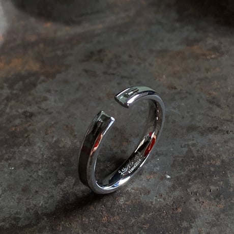 CLOPOA large 2way earcuff&rings cadetblue #22【K0740】