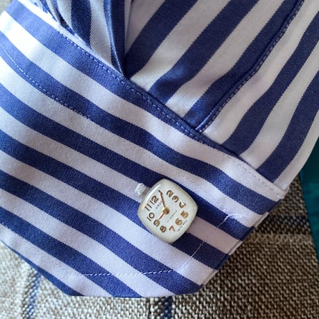 antique square dial cufflinks【K0765】
