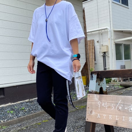 9時5分の歯車オリジナルTシャツ "10th ANNVERSARY" ホワイト×シルバー