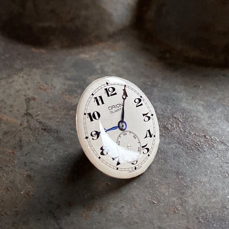 antique dial brooch "ORION"【K0745】