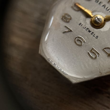 antique dial necklace "Germany"【K0705】
