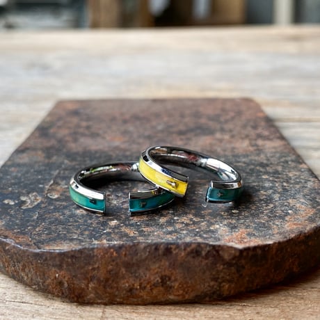 【再製作】CLOPOA season's multicolored 2way earcuff&rings 2本セット"May 25th" 【K1029】