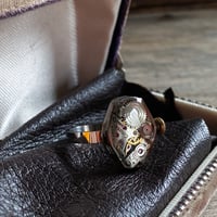 【K0653】 antique movement ring #14