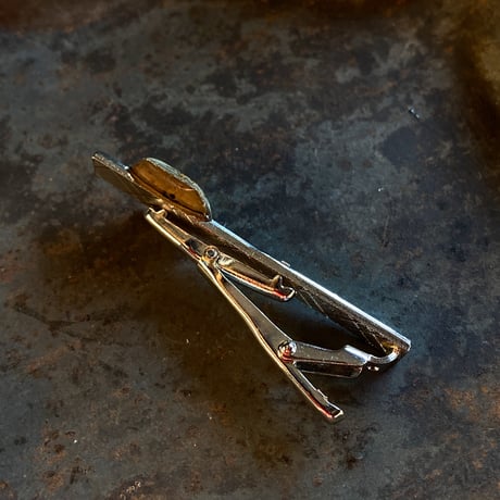 antique tonneau dial tiepin【K0737】