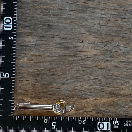【K0659】CLOPOA  standard tiepin yellow