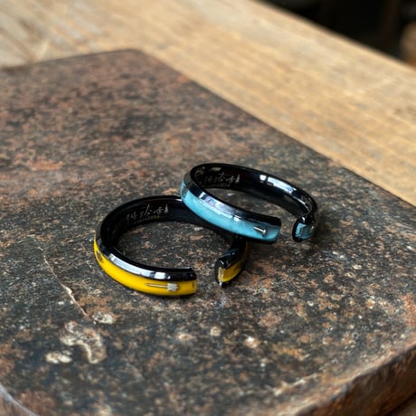 CLOPOA BLACK standard 2way earcuff&rings 2本セット【K0858】