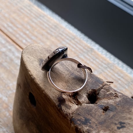 antique dial ring #13 SV925 "art déco 1920's~" #12 (ボックス付)【K0839】