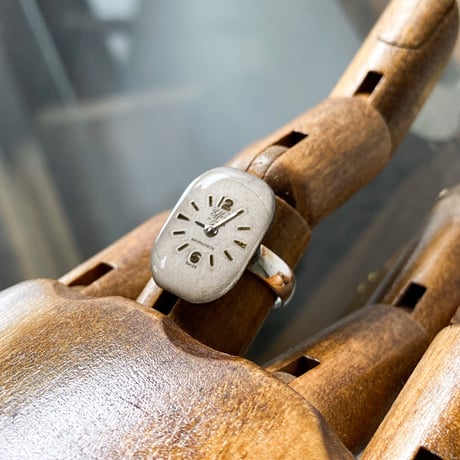 【K0626】 dial ring SV925 13号(ボックス付)