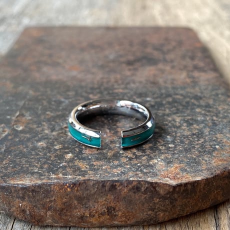 【new!!】CLOPOA pinky 2way earcuff&rings turquoise #7【K0979】