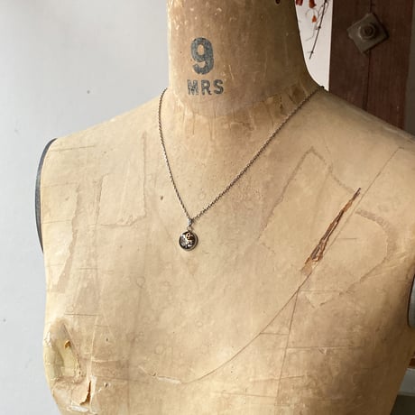 CLOPOA petit necklace gray【K0907】