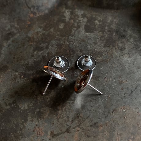CLOPOA standard pierced earrings orange【K0722】
