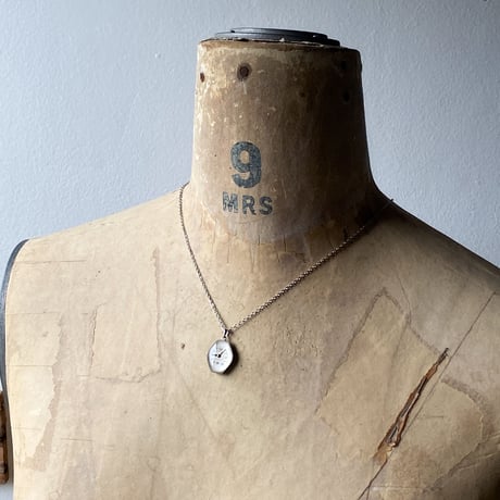 antique dial necklace "Germany"【K0705】