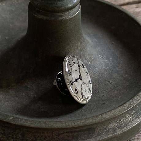 antique dial brooch "SEIKO"【K0785】