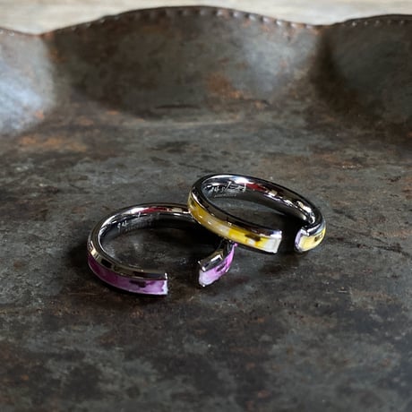 CLOPOA standard 2way earcuff&rings “summer color”2本セット【K0770】