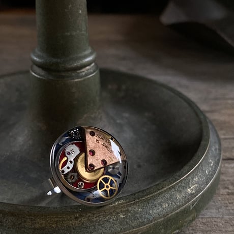 【K0636】 multicolored drops ring large 14号