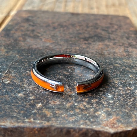 CLOPOA large 2way earcuff&rings orange #22【K0864】
